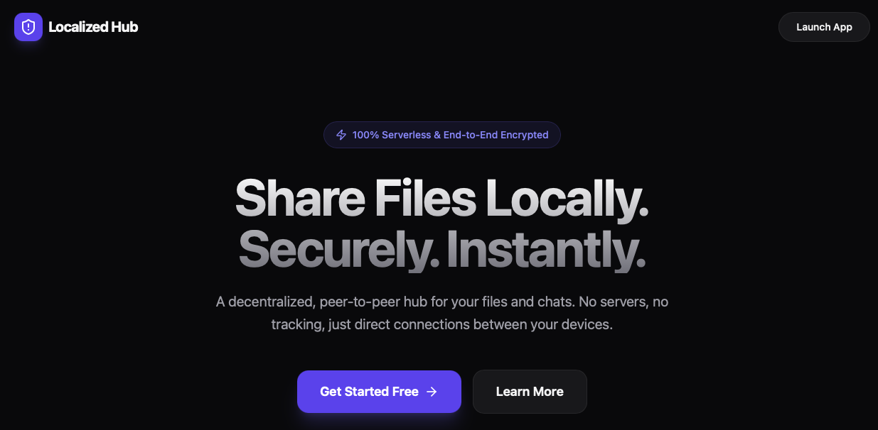 Localized Hub Interface