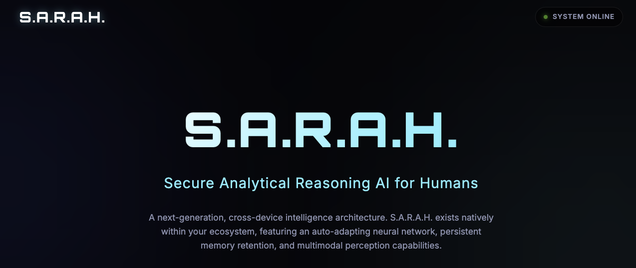 S.A.R.A.H. Interface